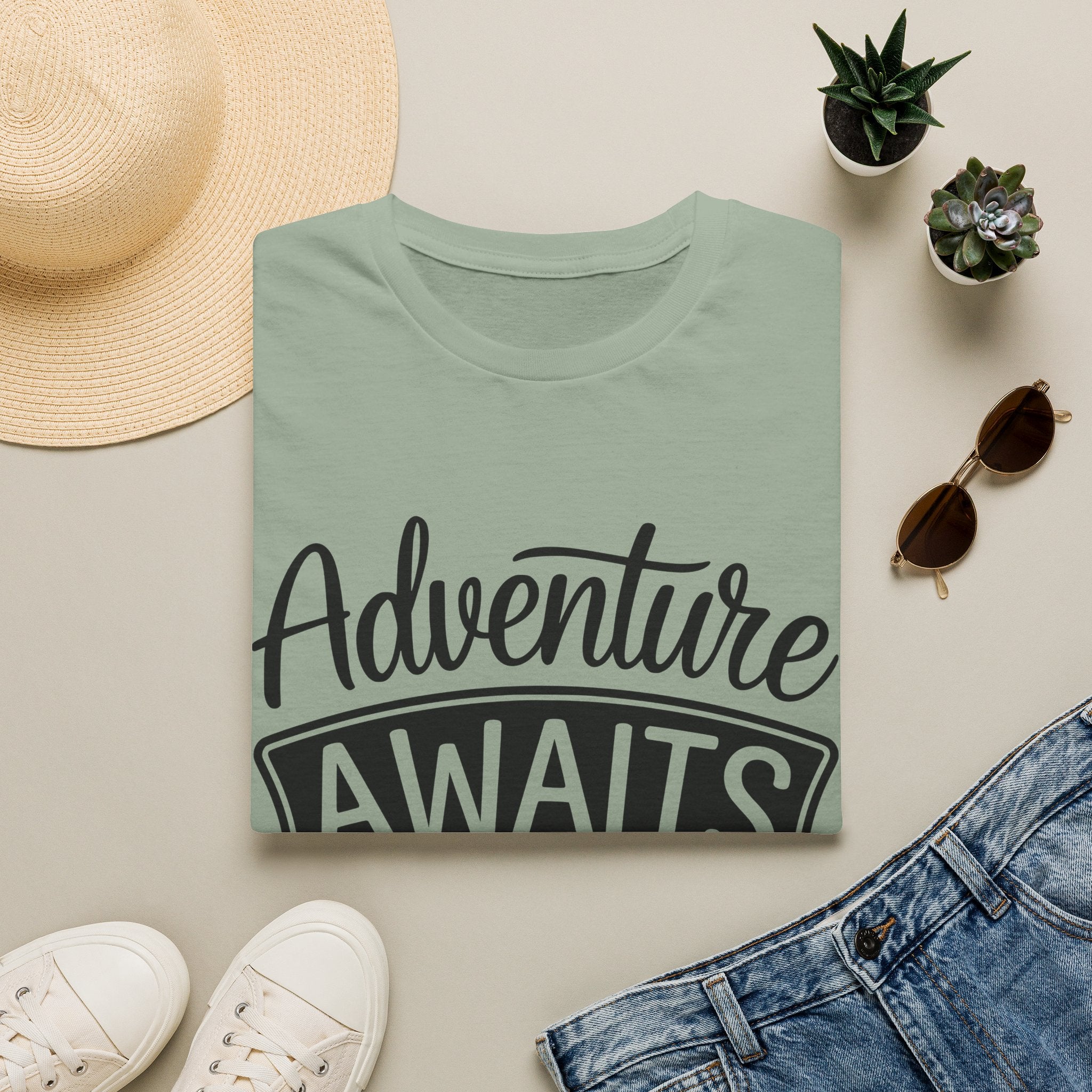 Adventure Awaits T-Shirt — Outdoor Travel Tee