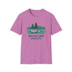 Adventure Awaits Canoe T-Shirt