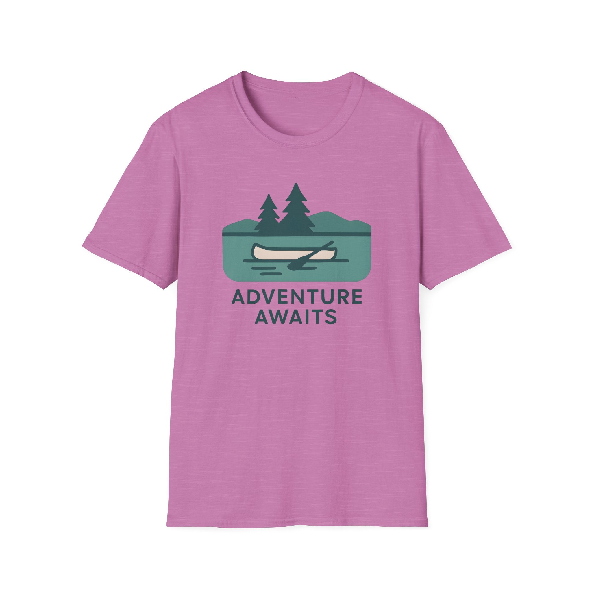 Adventure Awaits Canoe T-Shirt