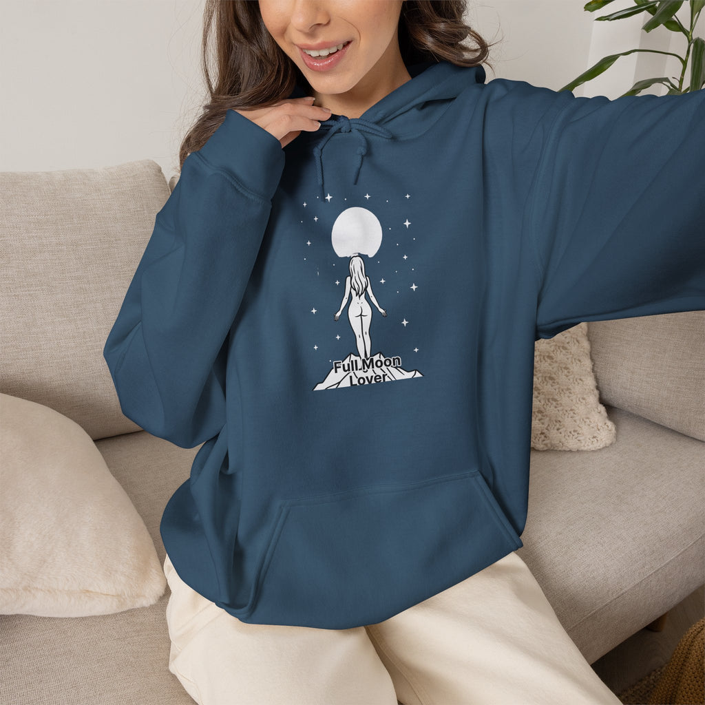 Moon Goddess T-Shirt — Celestial 'Moon Lover' Graphic Tee