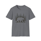 Bear Forest T-Shirt — Woodland Bear Graphic Tee