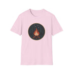 Campfire Night T-Shirt — Cozy Wilderness Bonfire Graphic Tee