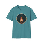 Campfire Night T-Shirt — Cozy Wilderness Bonfire Graphic Tee
