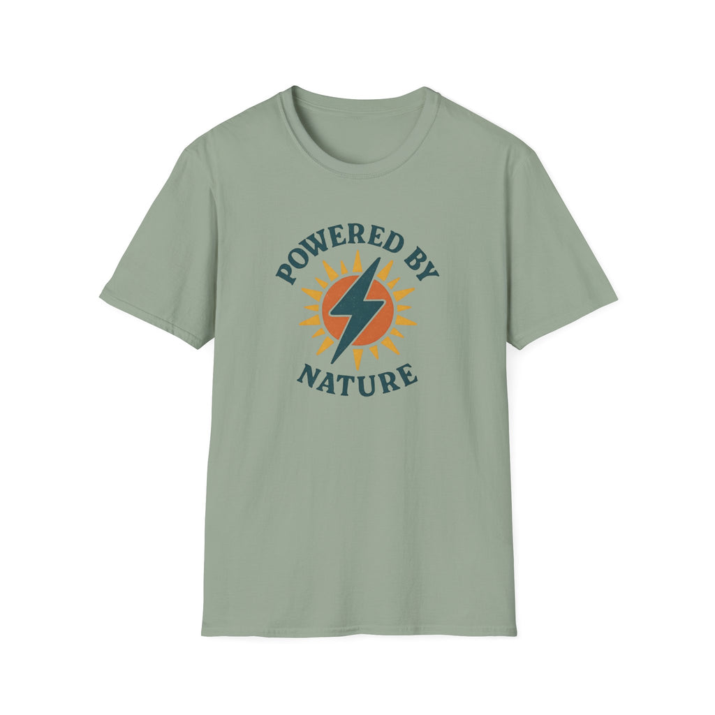"Powered by Nature" Solar Lightning T-Shirt