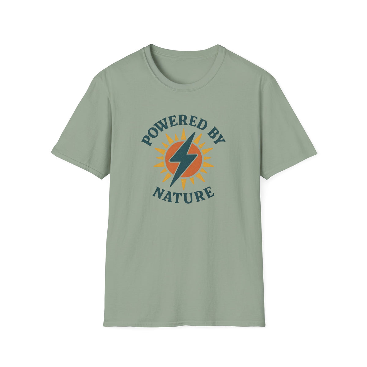 "Powered by Nature" Solar Lightning T-Shirt