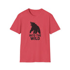Into The Wild Bear T-Shirt — Outdoor Adventure Graphic Tee
