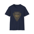 Hiking Life T‑Shirt – Vintage Mountain Patch Design
