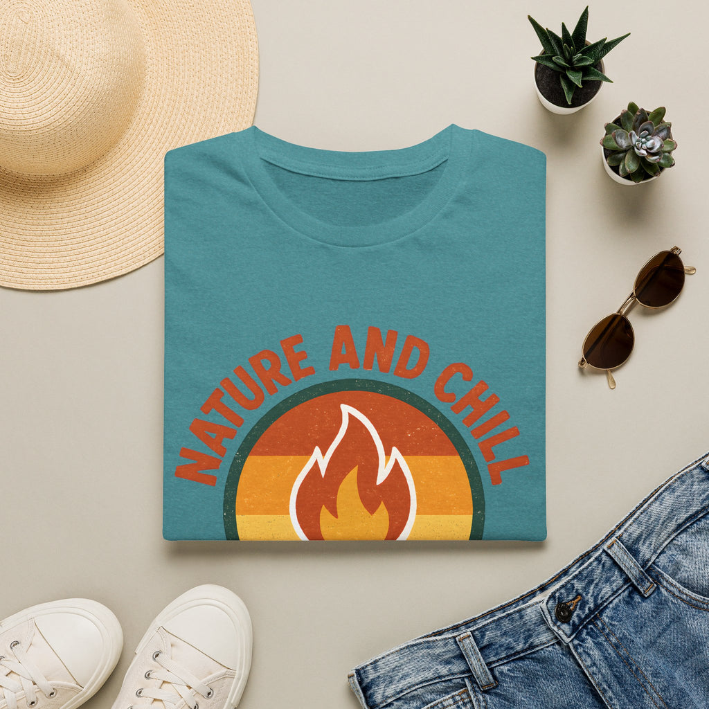 Nature and Chill Campfire T-Shirt