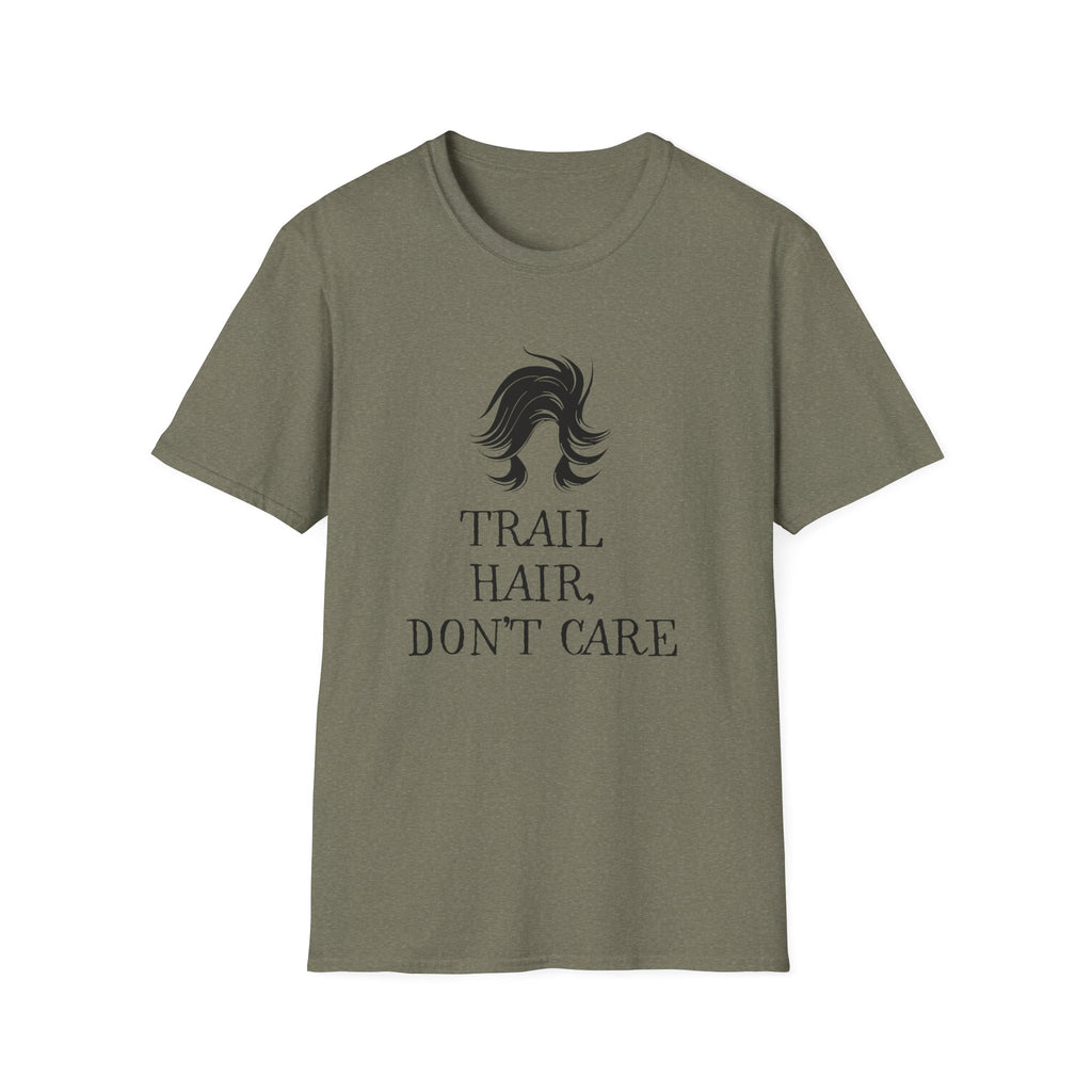 Trail Hair Don't Care T-Shirt — Casual Outdoor Hiking Tee