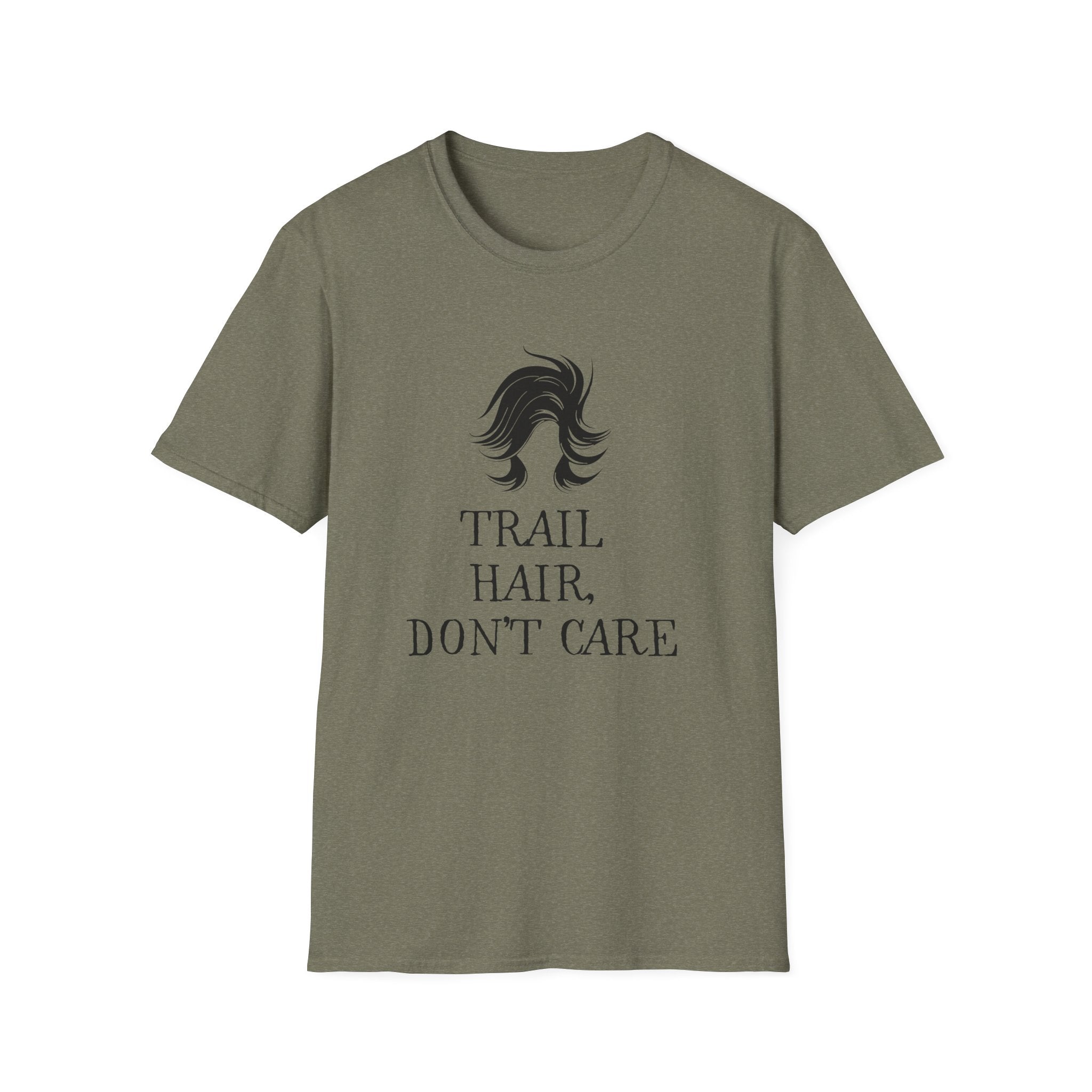 Trail Hair Don't Care T-Shirt — Casual Outdoor Hiking Tee