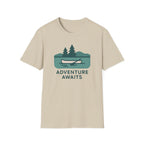 Adventure Awaits Canoe T-Shirt
