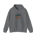 Mountain Mama Hoodie — Floral Mountain Graphic Pullover for Outdoor Moms