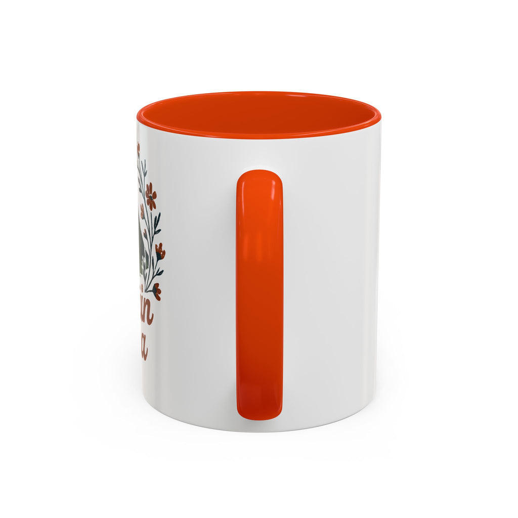 Mountain Mama Coffee Mug — 11oz & 15oz Floral Mountain Ceramic Mug