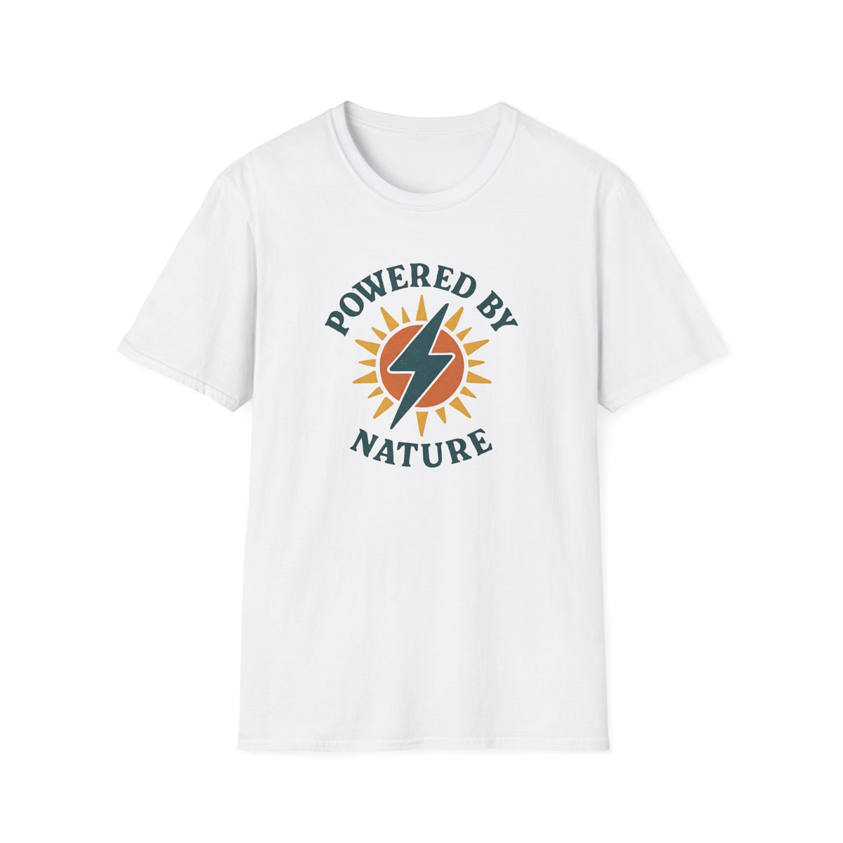"Powered by Nature" Solar Lightning T-Shirt