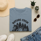 Nature Crew T‑Shirt — Cute Forest Animals Camping Tee