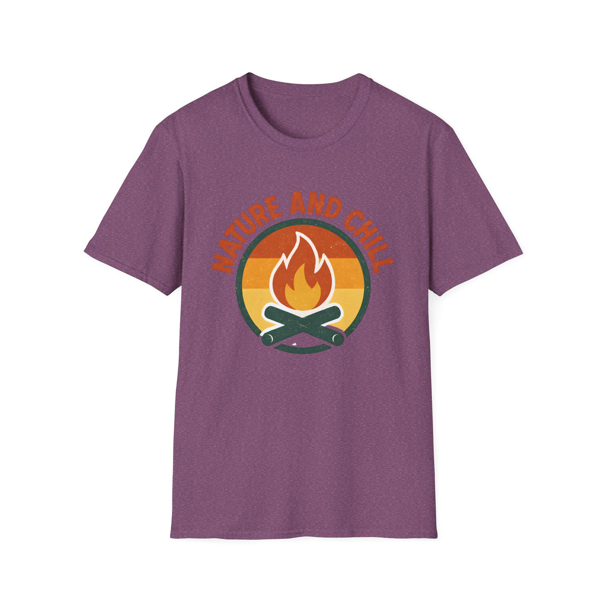 Nature and Chill Campfire T-Shirt