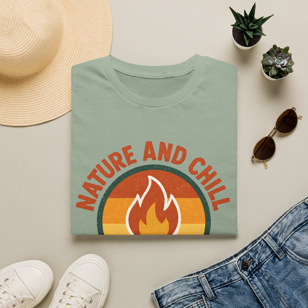 Nature and Chill Campfire T-Shirt