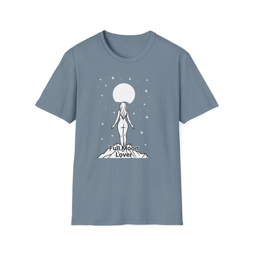 Moon Goddess T-Shirt — Celestial 'Moon Lover' Graphic Tee