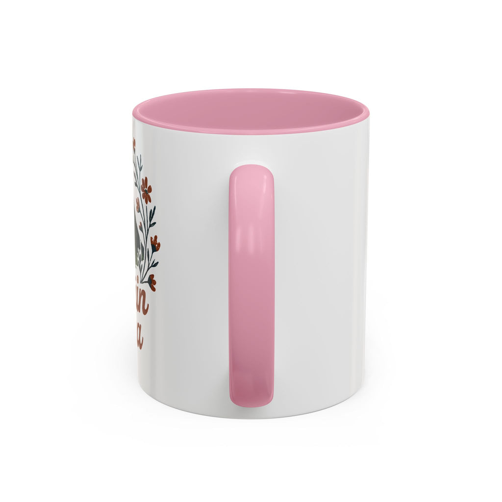 Mountain Mama Coffee Mug — 11oz & 15oz Floral Mountain Ceramic Mug
