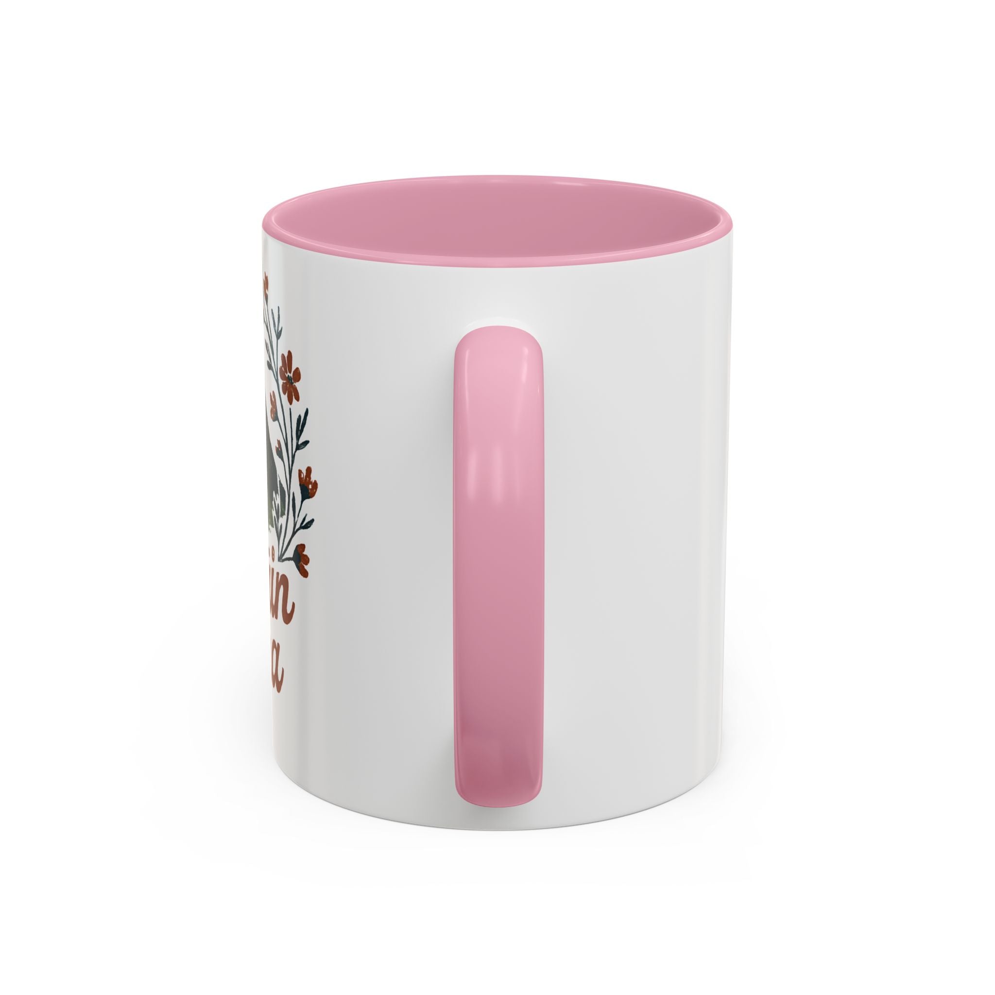 Mountain Mama Coffee Mug — 11oz & 15oz Floral Mountain Ceramic Mug