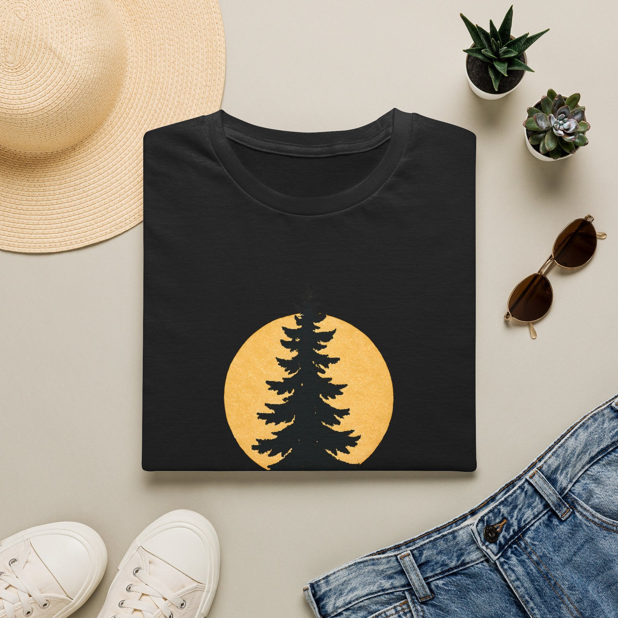 Go Outside Tree T-Shirt — Nature Adventure Graphic Tee