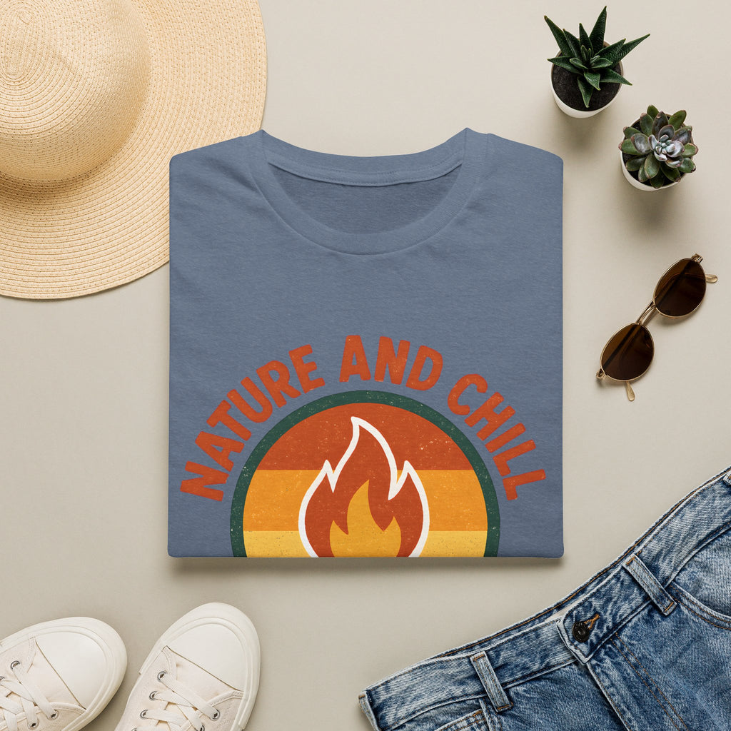 Nature and Chill Campfire T-Shirt
