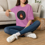 Campfire Night T-Shirt — Cozy Wilderness Bonfire Graphic Tee
