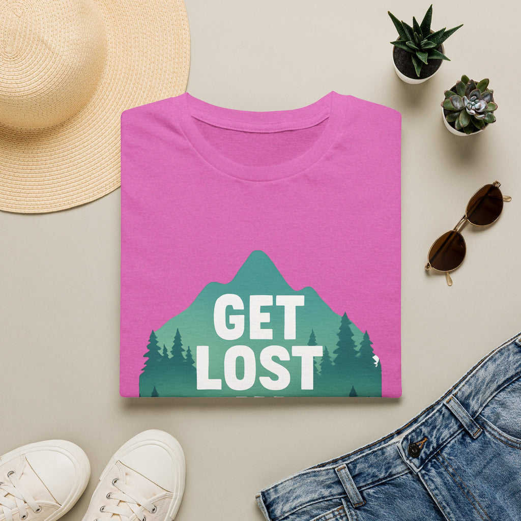 Get Lost in Nature T-Shirt — Outdoor Adventure Graphic Tee