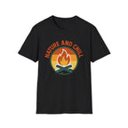 Nature and Chill Campfire T-Shirt