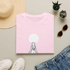 Moon Goddess T-Shirt — Celestial 'Moon Lover' Graphic Tee