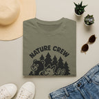 Nature Crew T‑Shirt — Cute Forest Animals Camping Tee