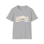 Mountain Pines T-Shirt — Minimal Scenic Forest Graphic