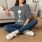 Moon Goddess T-Shirt — Celestial 'Moon Lover' Graphic Tee