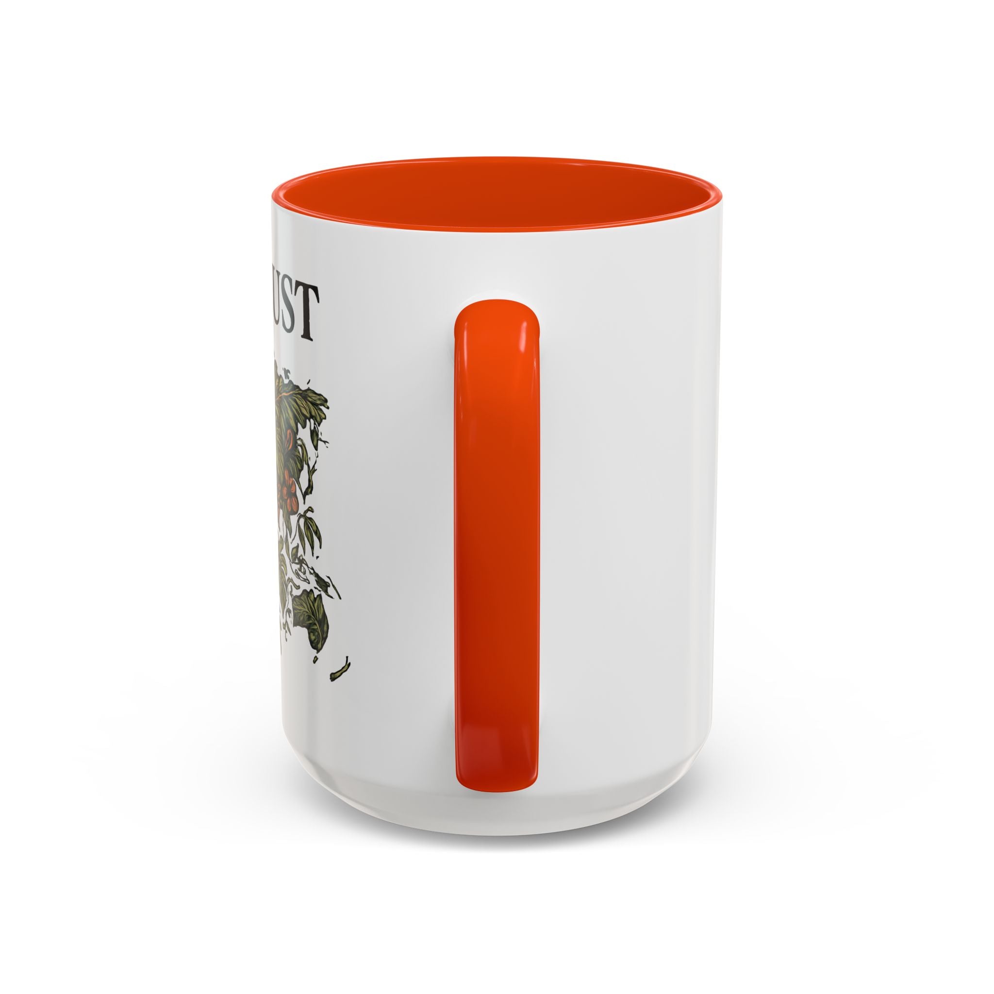 Wanderlust Floral Travel Mug — 11oz/15oz Ceramic Coffee Cup