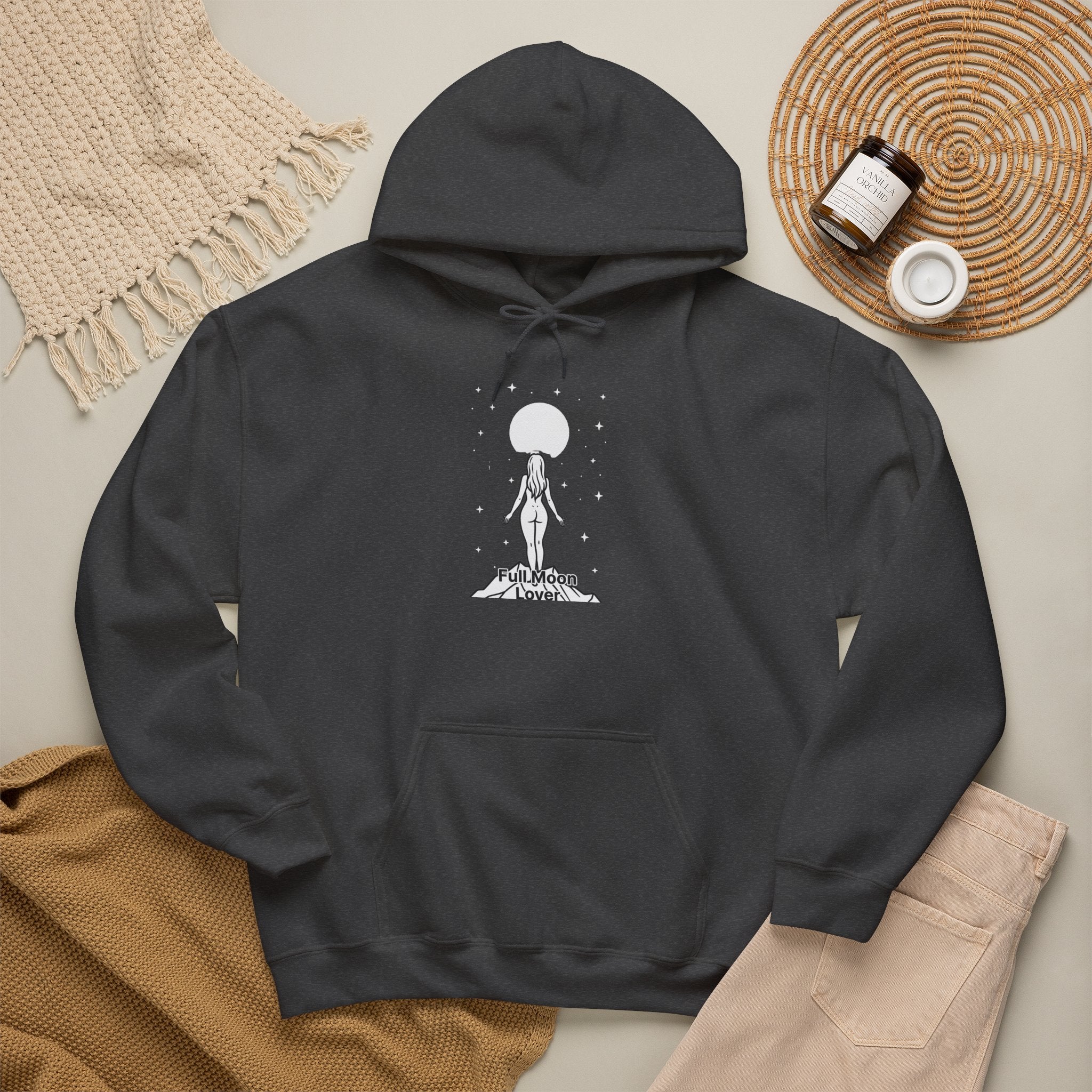Moon Goddess T-Shirt — Celestial 'Moon Lover' Graphic Tee