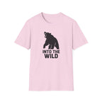 Into The Wild Bear T-Shirt — Outdoor Adventure Graphic Tee