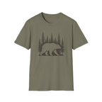 Bear Forest T-Shirt — Woodland Bear Graphic Tee