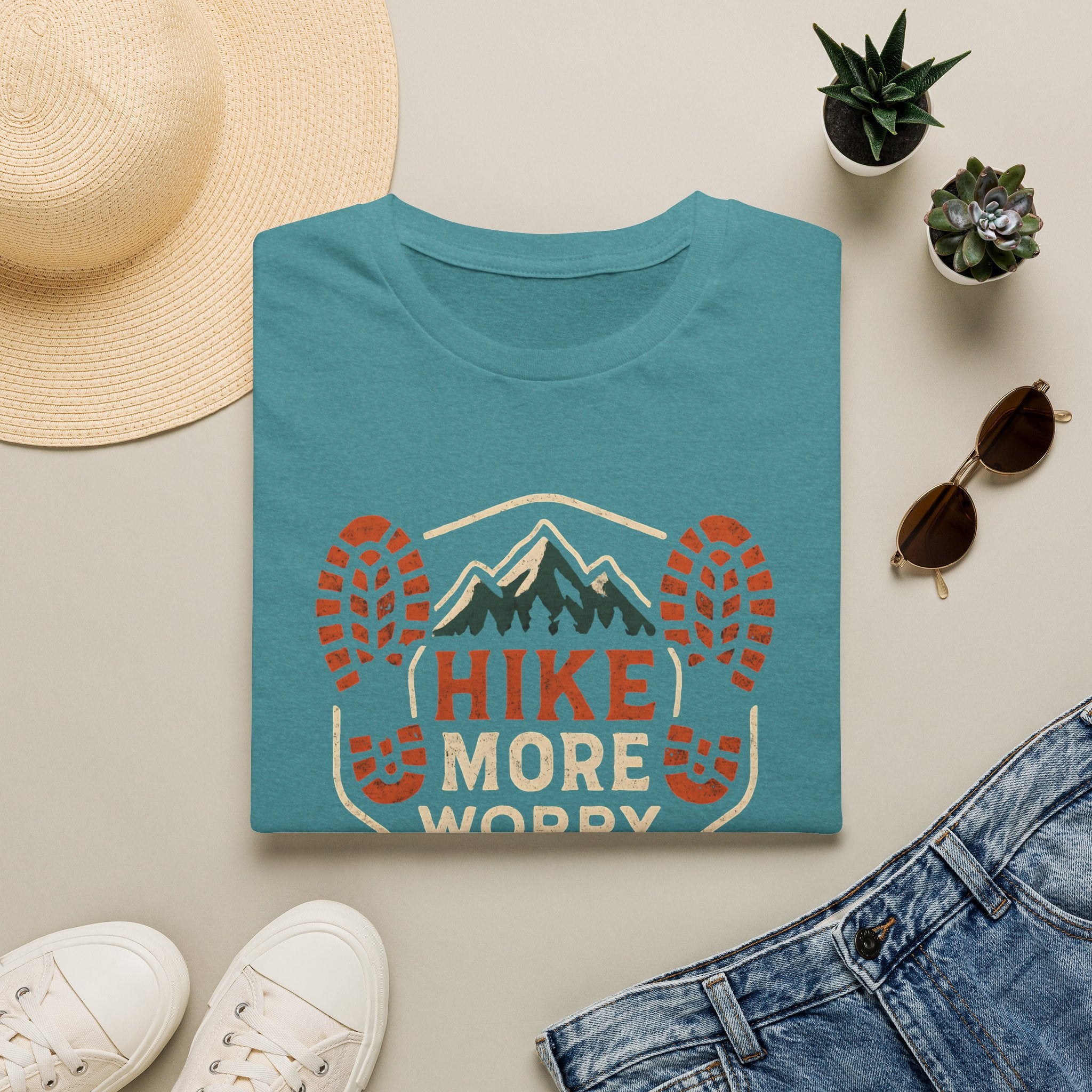 Hike More Worry Less T-Shirt