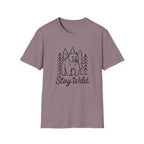 Bear Forest 'Stay Wild' T-Shirt — Adventure Outdoor Nature Tee