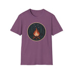 Campfire Night T-Shirt — Cozy Wilderness Bonfire Graphic Tee