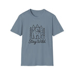 Bear Forest 'Stay Wild' T-Shirt — Adventure Outdoor Nature Tee