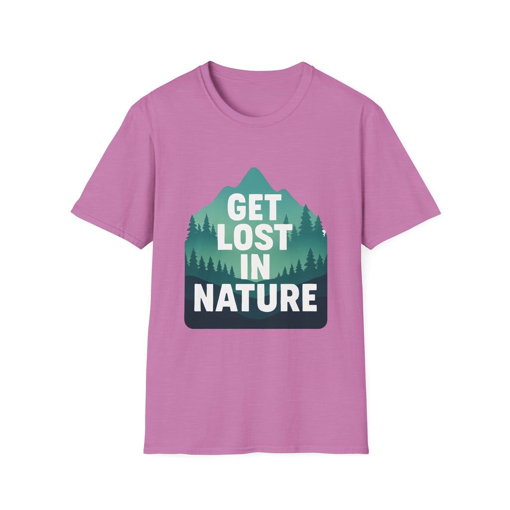Get Lost in Nature T-Shirt — Outdoor Adventure Graphic Tee