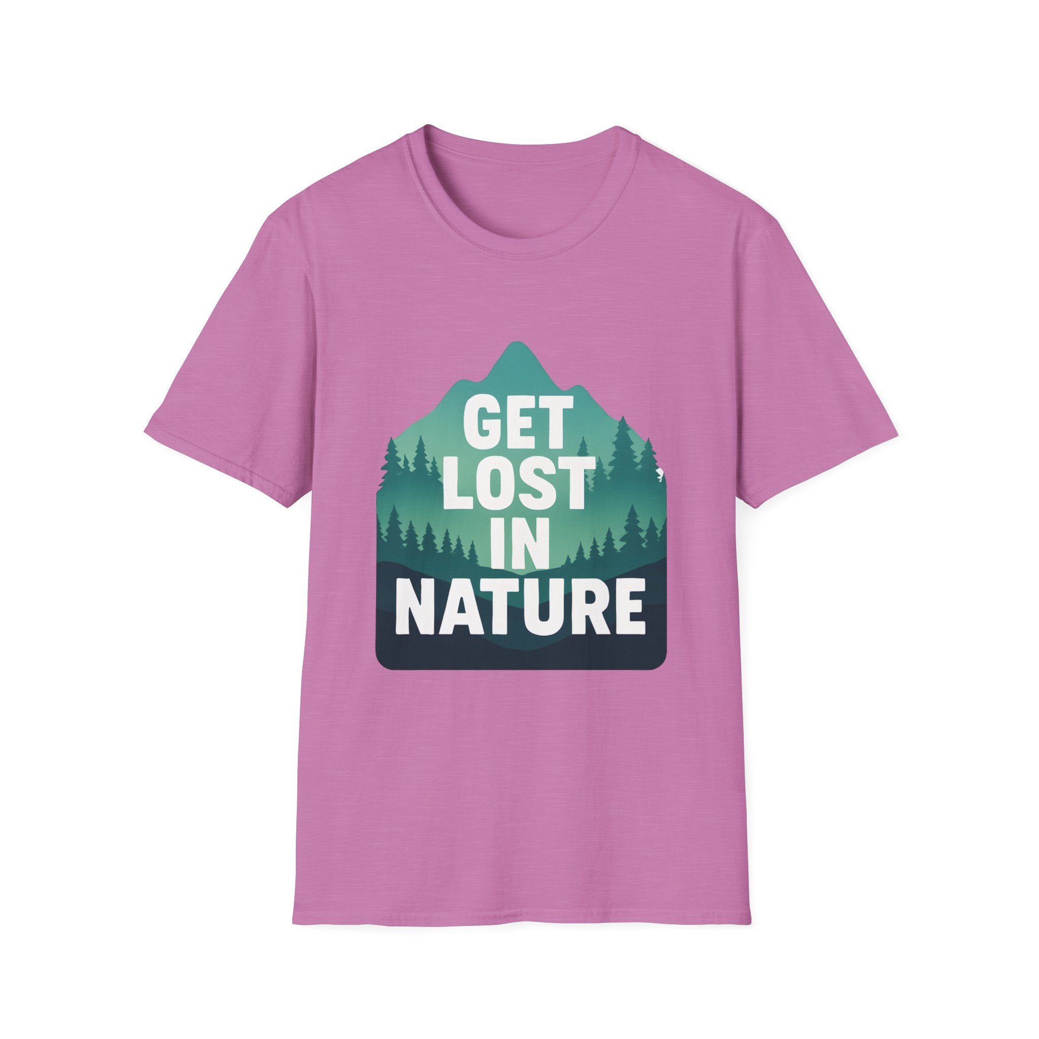 Get Lost in Nature T-Shirt — Outdoor Adventure Graphic Tee