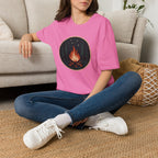 Campfire Night T-Shirt — Cozy Wilderness Bonfire Graphic Tee
