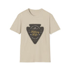 Hiking Life Graphic T-Shirt — Sunday Adventure Mountain Badge Tee