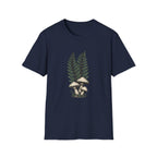 Fern & Mushroom Botanical Tee — Nature-Inspired Graphic T-Shirt