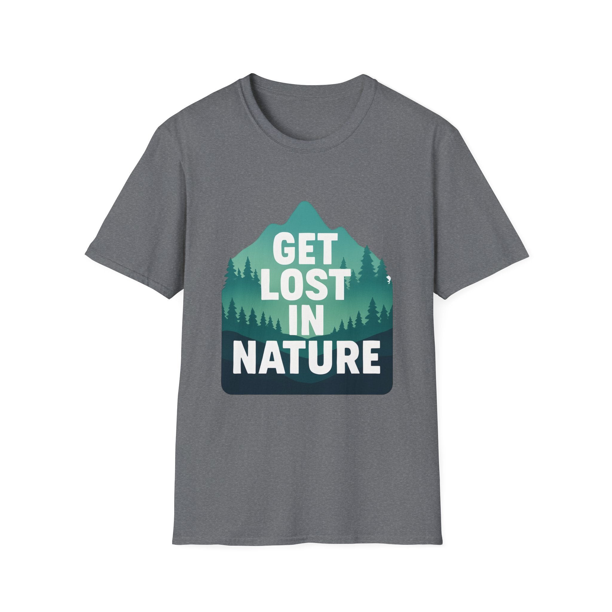 Get Lost in Nature T-Shirt — Outdoor Adventure Graphic Tee