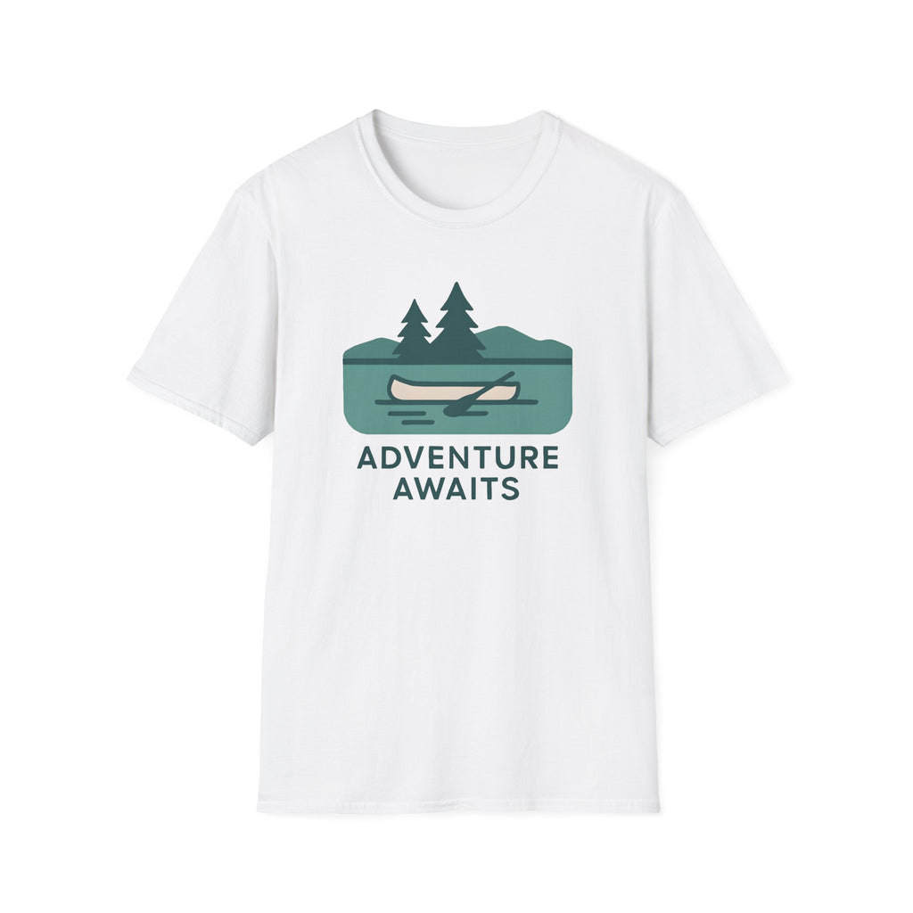 Adventure Awaits Canoe T-Shirt