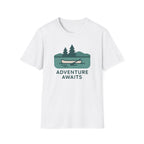 Adventure Awaits Canoe T-Shirt