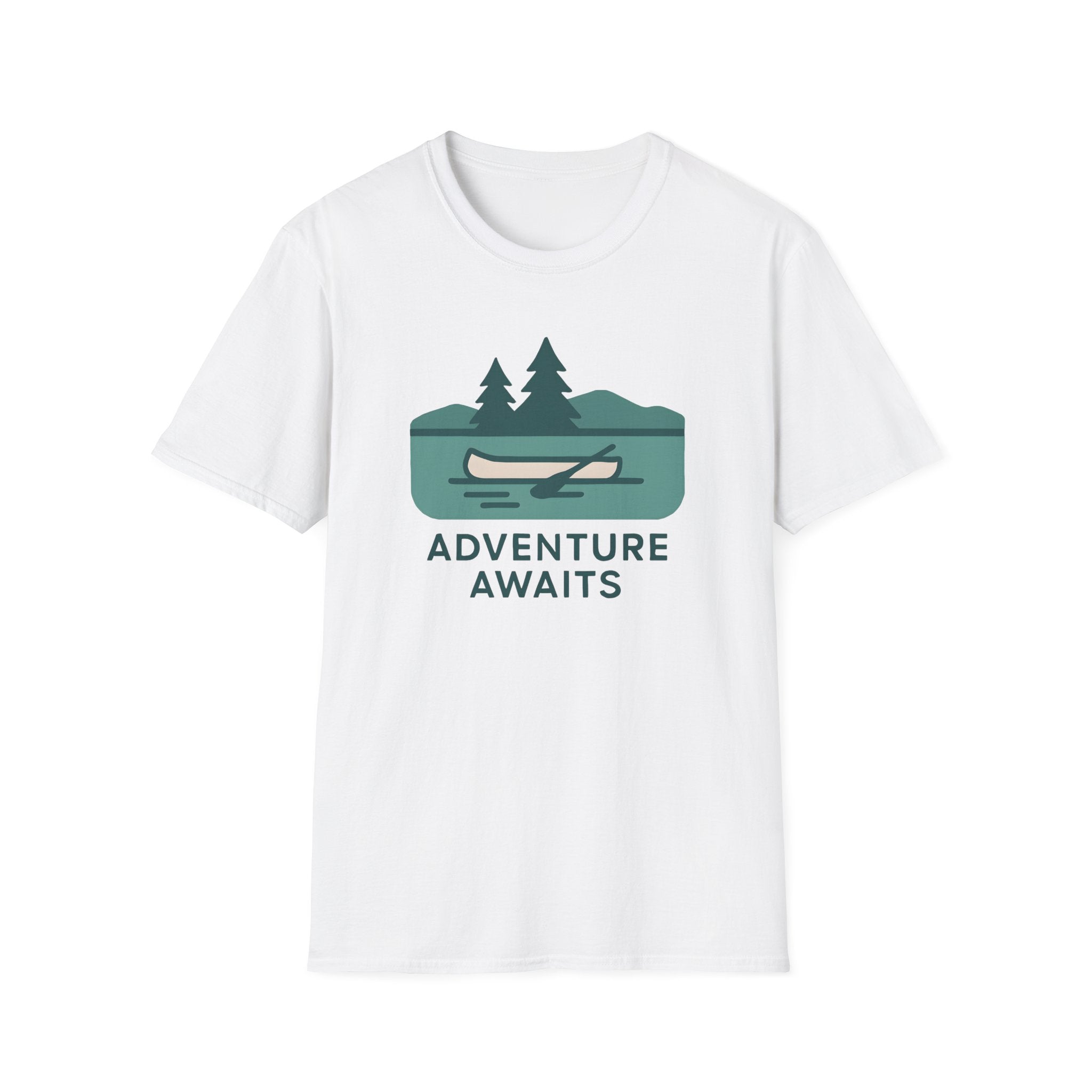Adventure Awaits Canoe T-Shirt